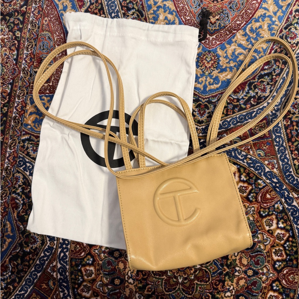 Telfar Tan Small Shopping Bag